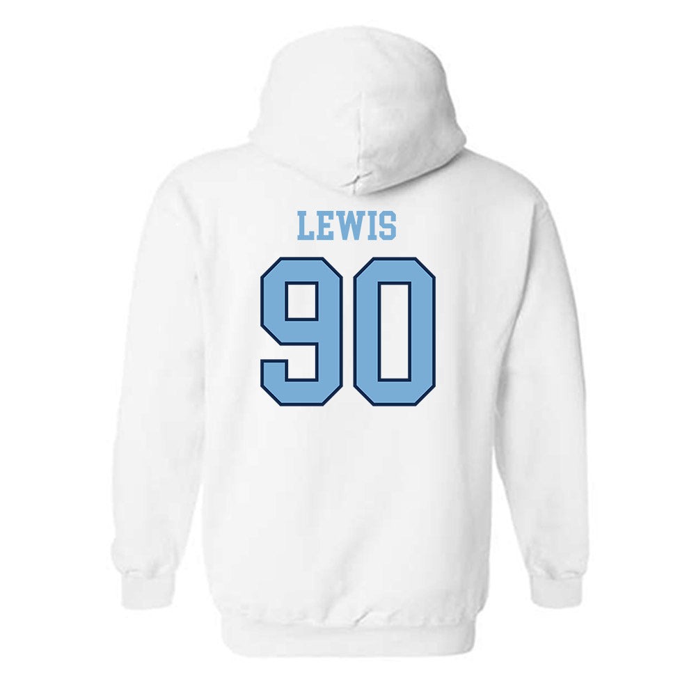 UNC - NCAA Football : Xavier Lewis - Classic Shersey Hooded Sweatshirt-1
