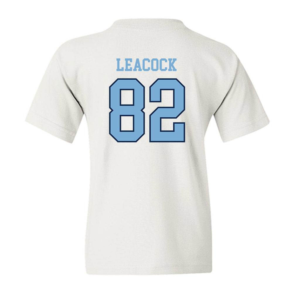 UNC - NCAA Football : Nathan Leacock - Classic Shersey Youth T-Shirt-1