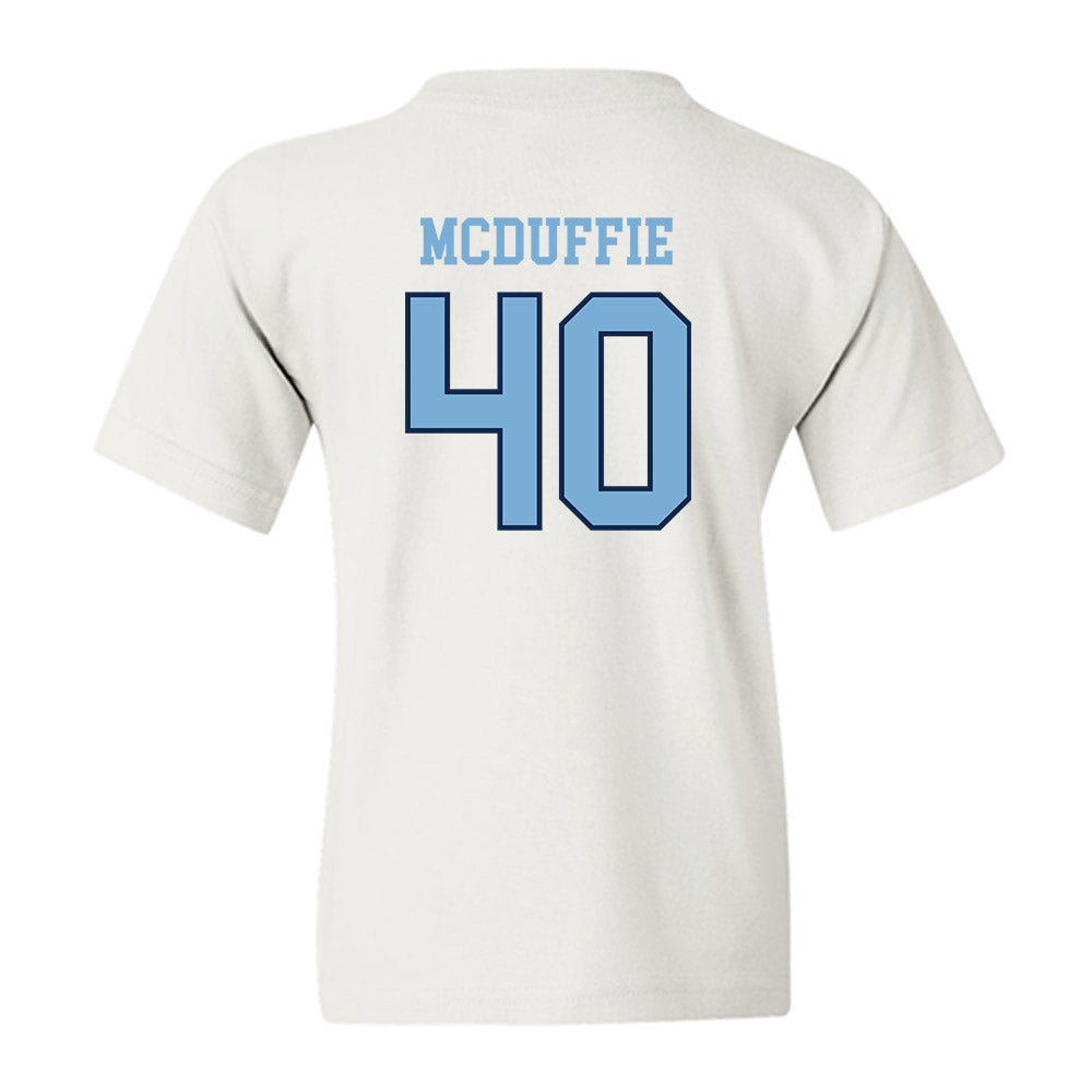 UNC - NCAA Baseball : Walker McDuffie - Classic Shersey Youth T-Shirt-1