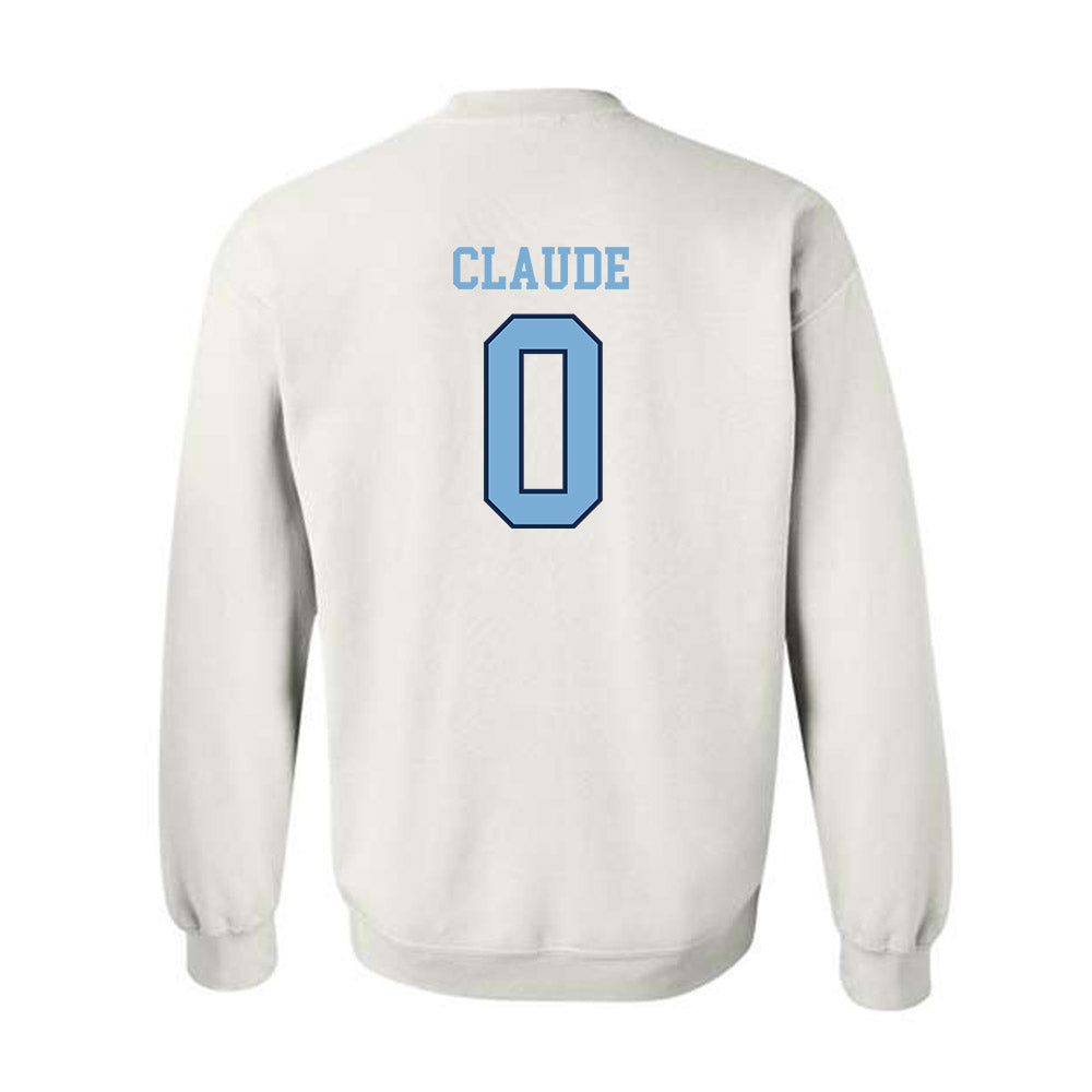 UNC - NCAA Men's Basketball : Tyzhaun Claude - Classic Shersey Crewneck Sweatshirt-1