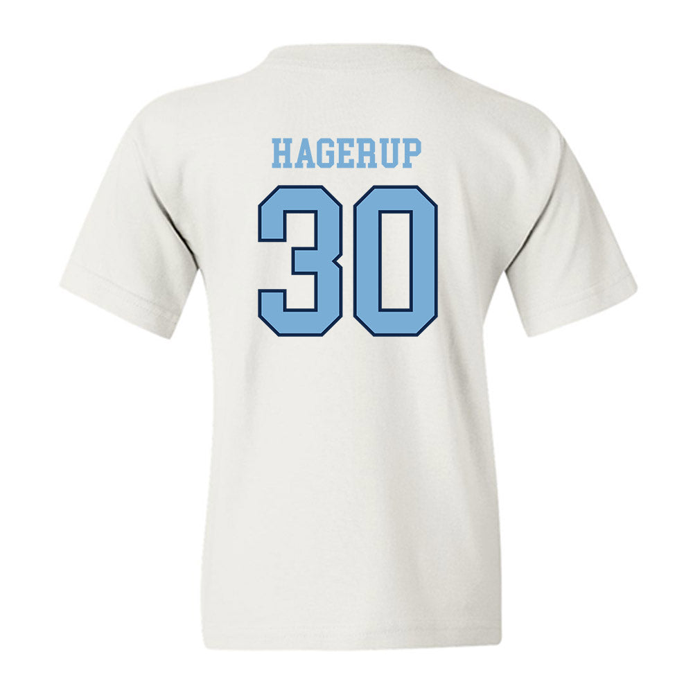 UNC - NCAA Men's Lacrosse : Leif Hagerup - Classic Shersey Youth T-Shirt-1