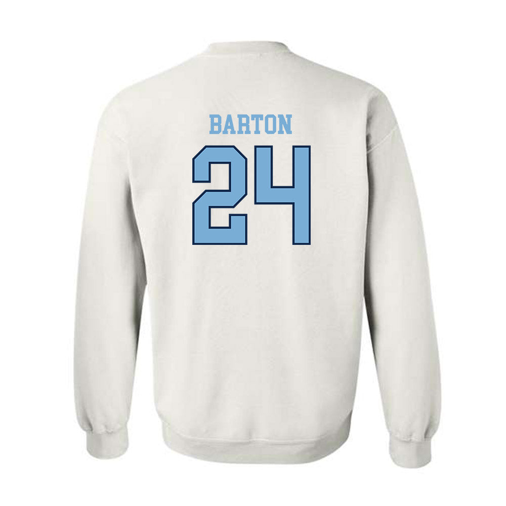 UNC - NCAA Men's Lacrosse : Jack Barton - Classic Shersey Crewneck Sweatshirt-1