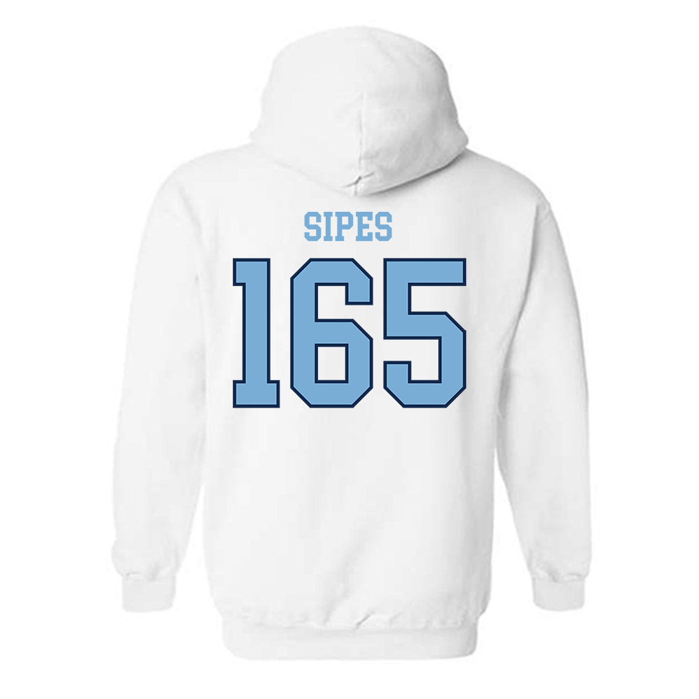 UNC - NCAA Wrestling : Lucas Sipes - Classic Shersey Hooded Sweatshirt-1