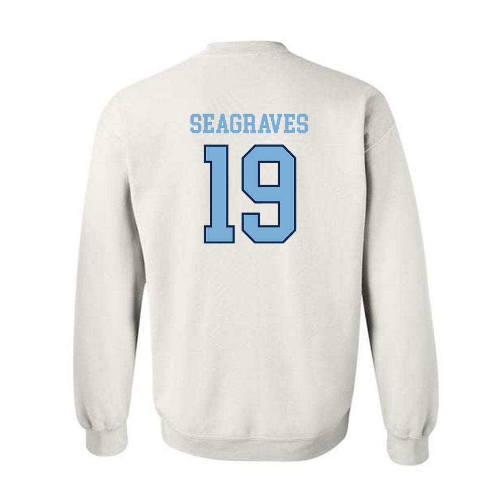 UNC - NCAA Baseball : Camron Seagraves - Classic Shersey Crewneck Sweatshirt-1