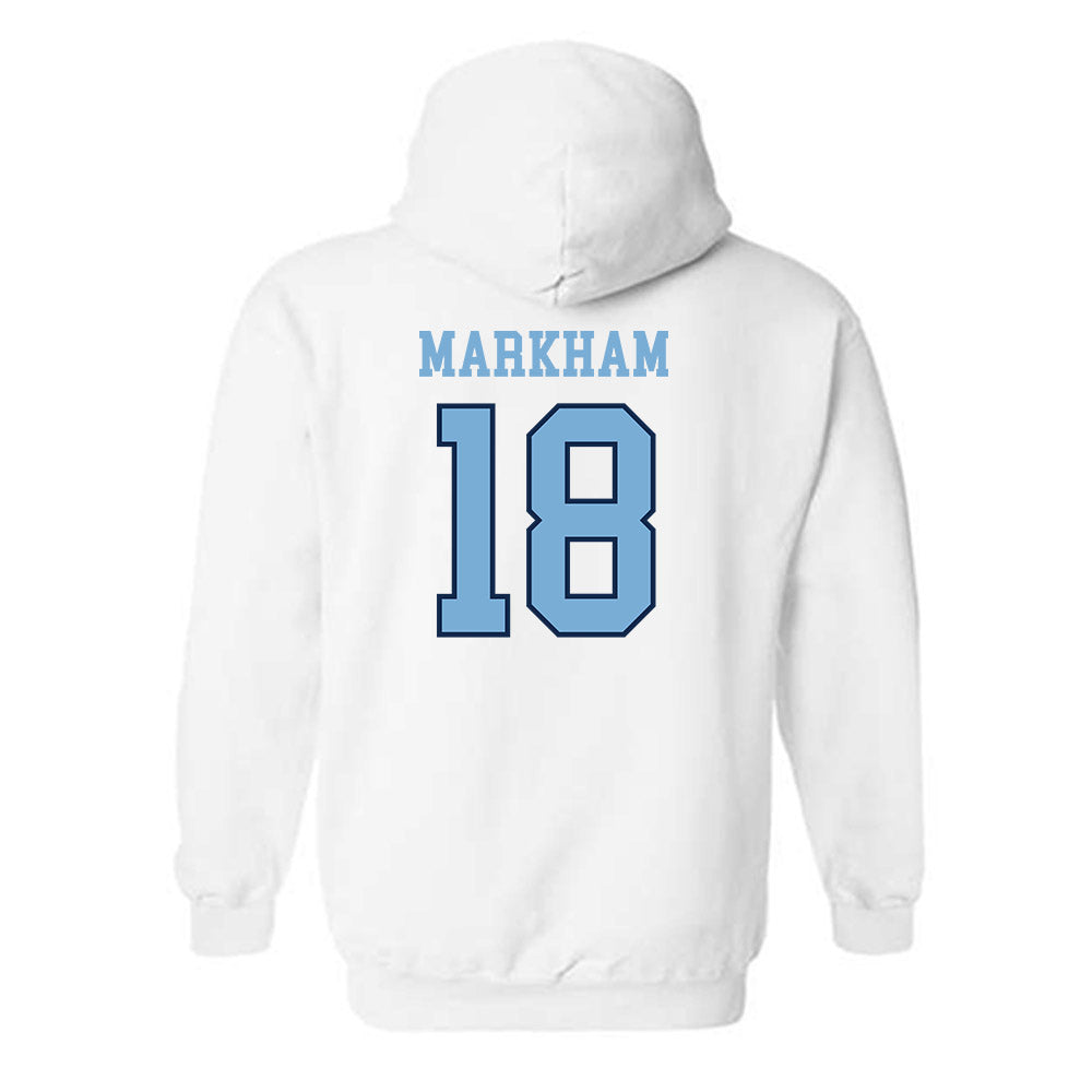 UNC - NCAA Women's Volleyball : Carly Markham - Classic Shersey Hooded Sweatshirt-1