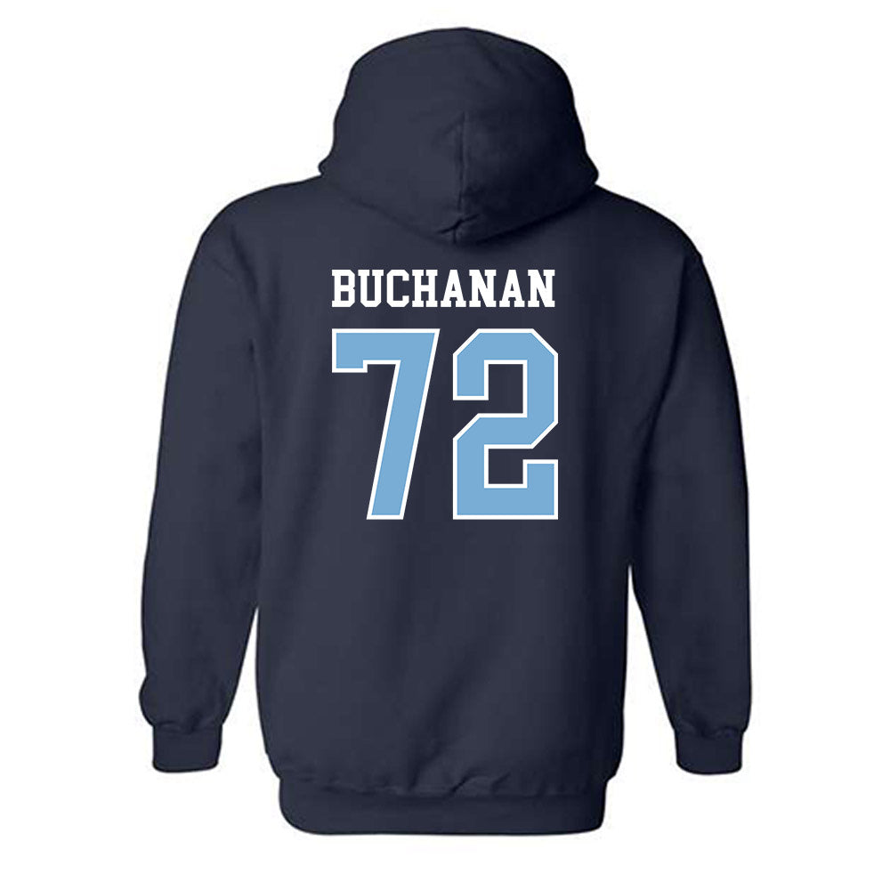 UNC - NCAA Football : Eidan Buchanan - Sports Shersey Hooded Sweatshirt-1