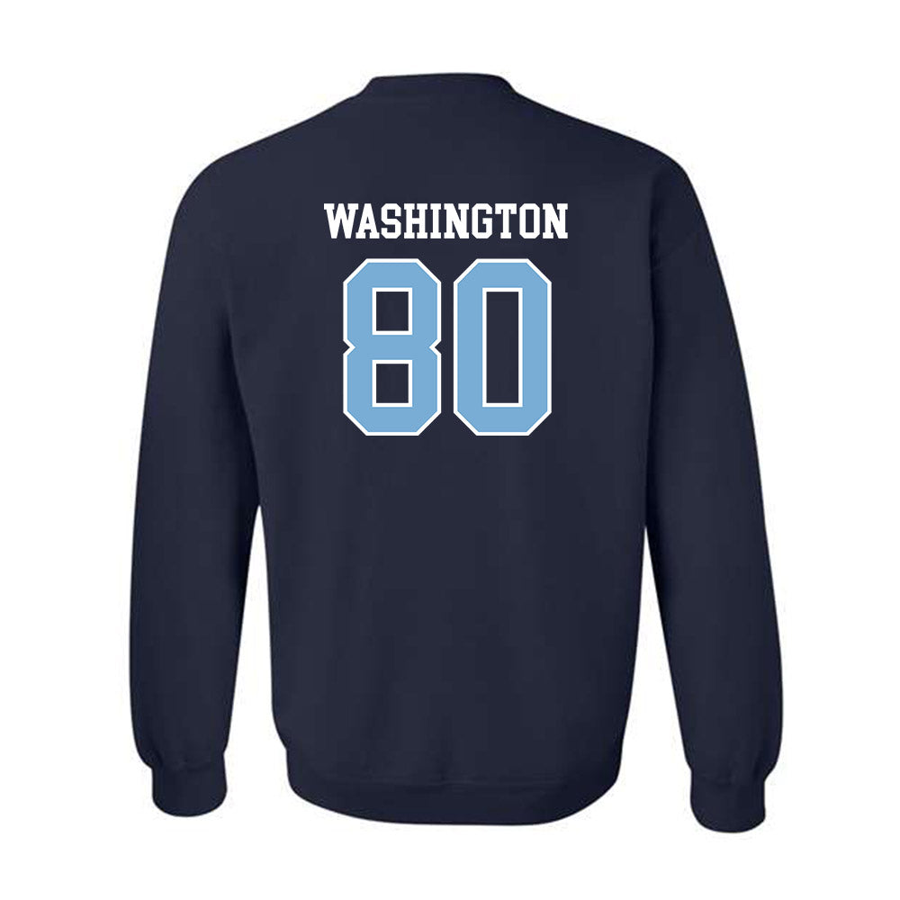 UNC - NCAA Football : Jordan Washington - Sports Shersey Crewneck Sweatshirt-1