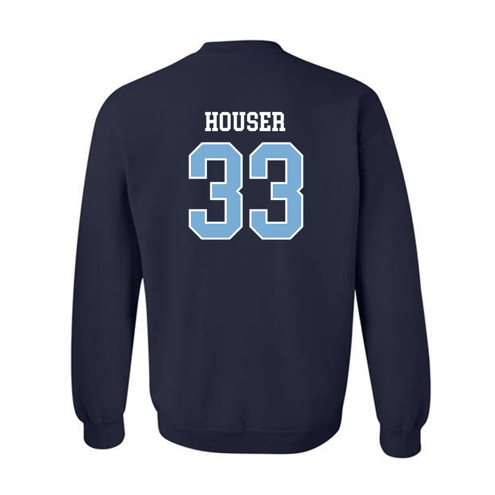 UNC - NCAA Football : Tyler Houser - Sports Shersey Crewneck Sweatshirt-1