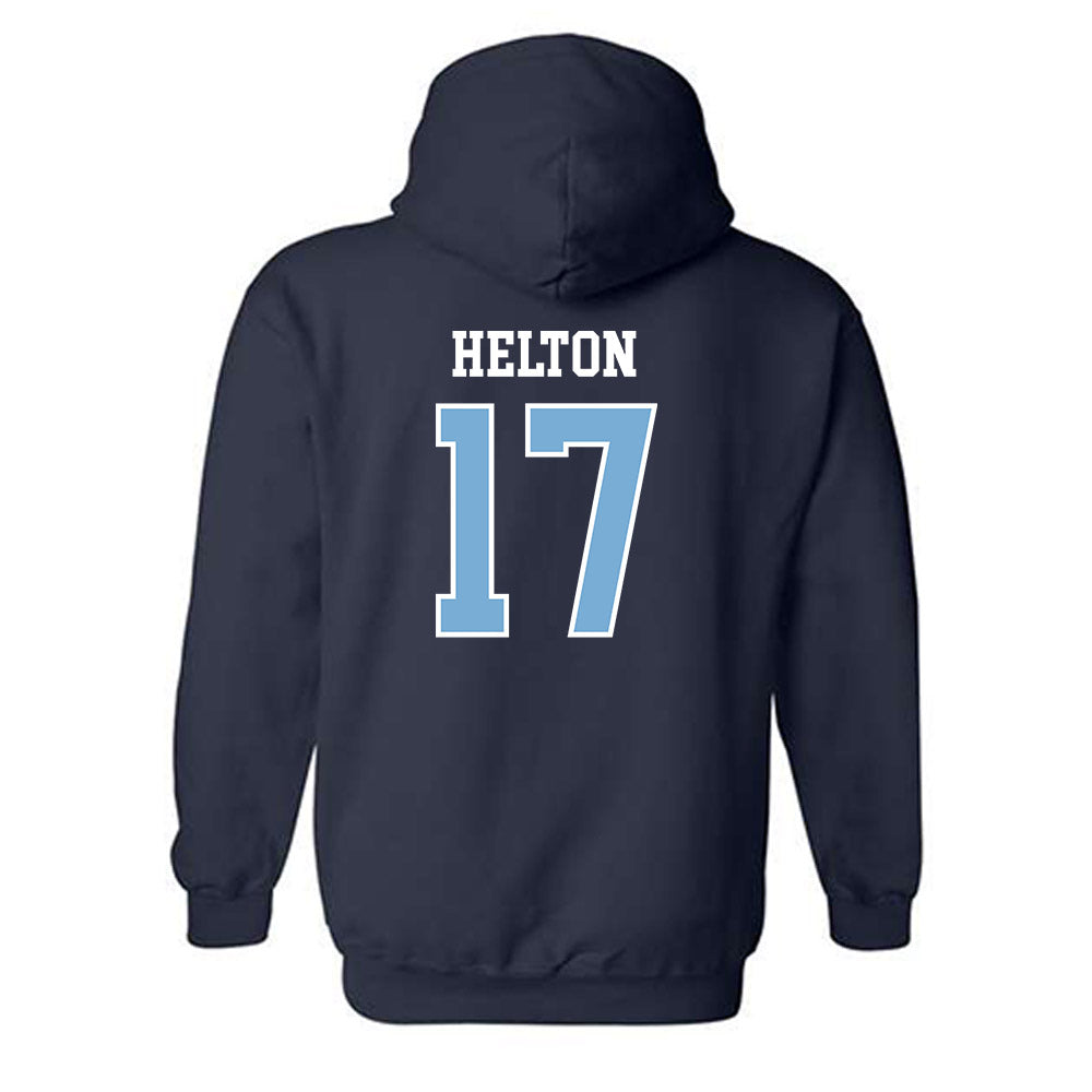 UNC - NCAA Football : Nyqir Helton - Sports Shersey Hooded Sweatshirt-1