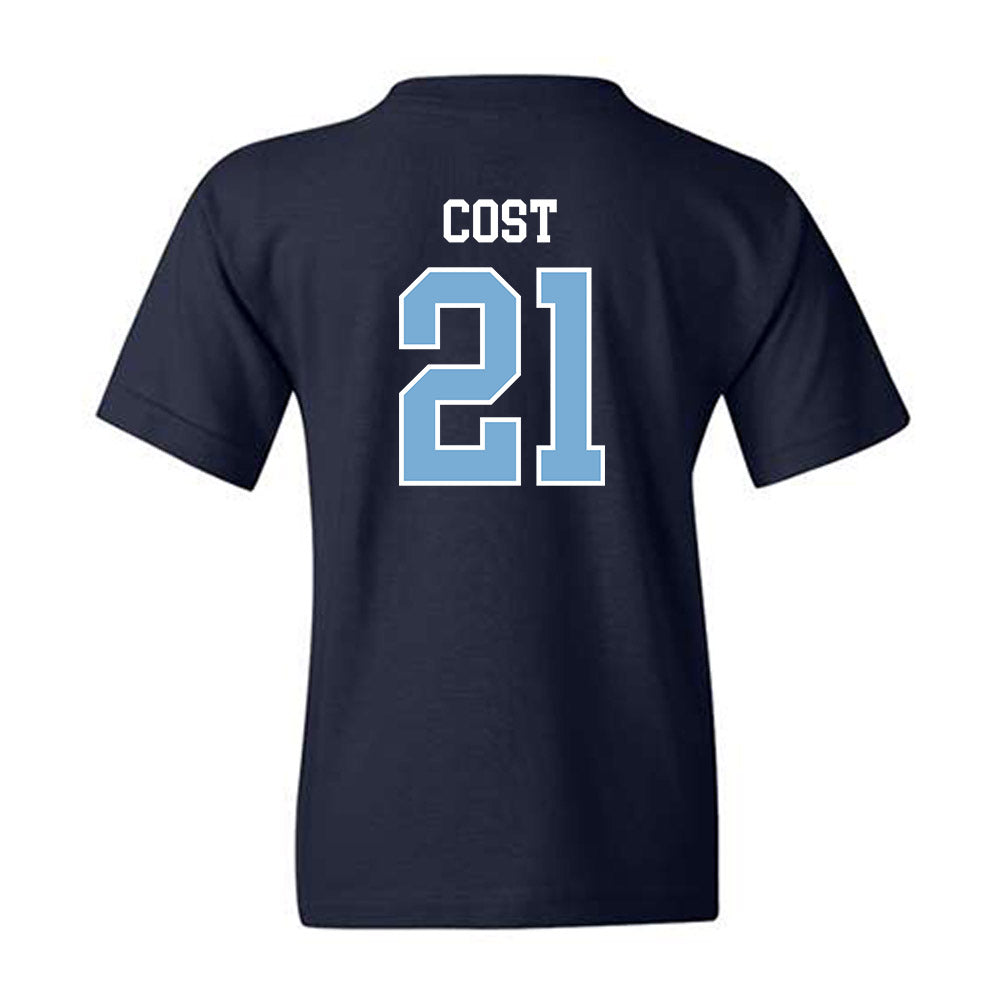 UNC - NCAA Football : Kaleb Cost - Sports Shersey Youth T-Shirt-1
