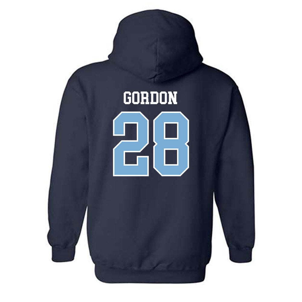 UNC - NCAA Football : Jamarrion Gordon - Sports Shersey Hooded Sweatshirt-1