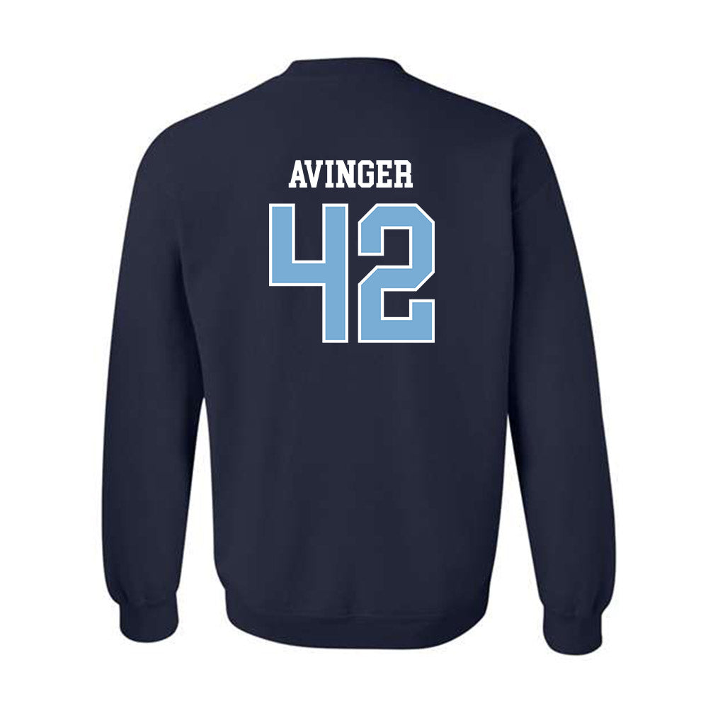 UNC - NCAA Football : Jordan Avinger - Sports Shersey Crewneck Sweatshirt-1