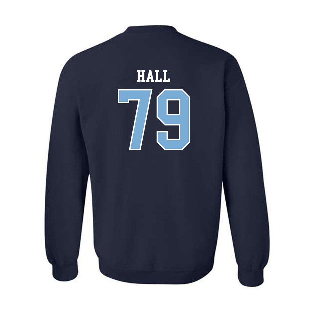 UNC - NCAA Football : Anthony Hall - Sports Shersey Crewneck Sweatshirt-1
