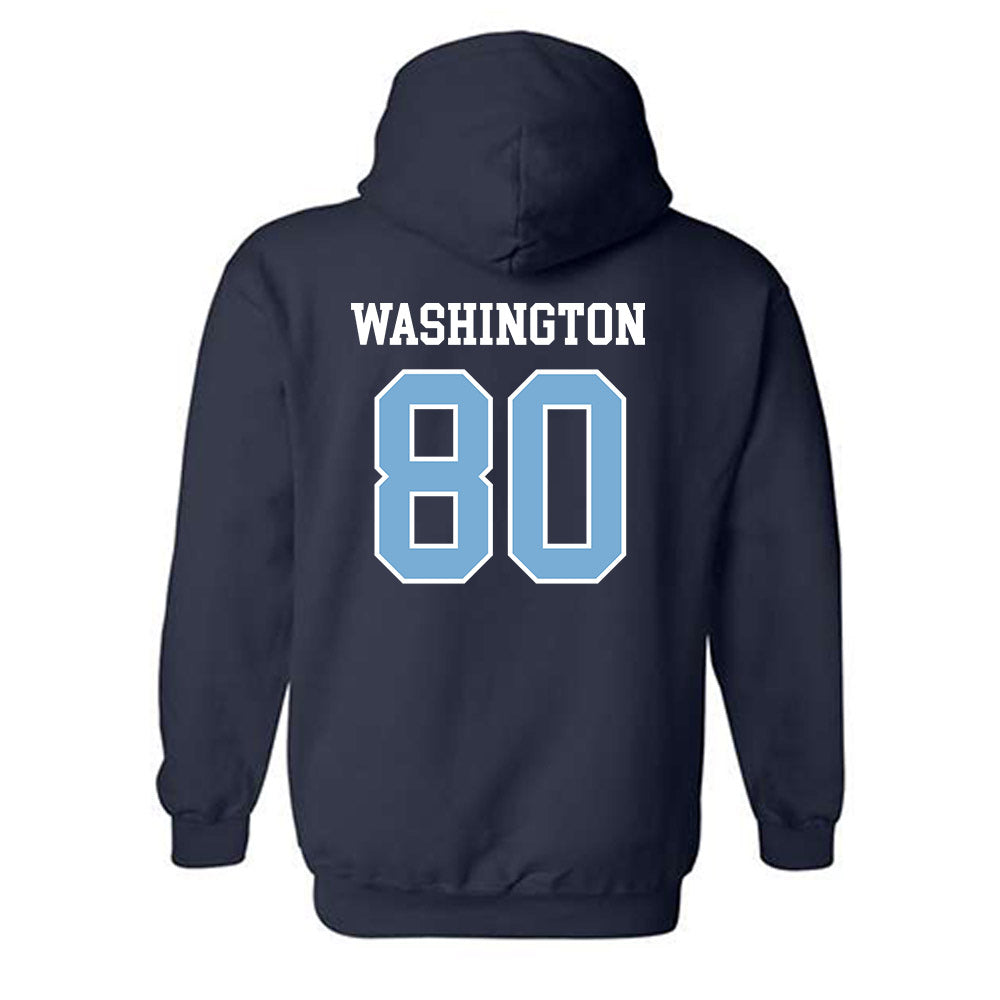 UNC - NCAA Football : Jordan Washington - Sports Shersey Hooded Sweatshirt-1