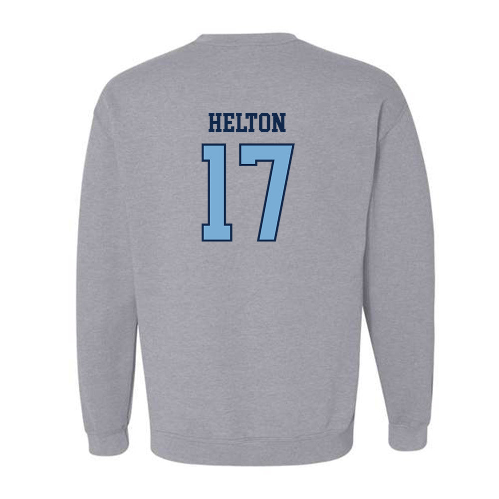 UNC - NCAA Football : Nyqir Helton - Sports Shersey Crewneck Sweatshirt-1