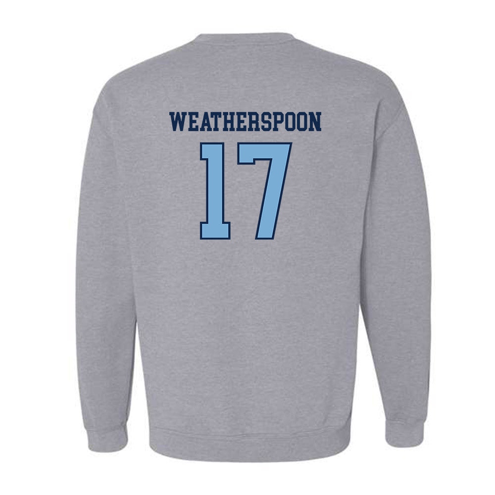 UNC - NCAA Football : Jakob Weatherspoon - Sports Shersey Crewneck Sweatshirt-1