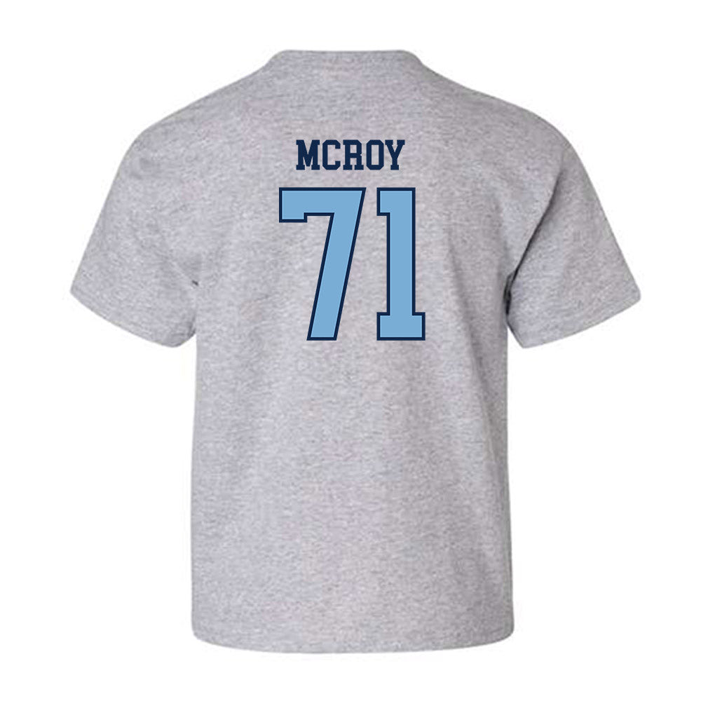 UNC - NCAA Football : Jacqawn McRoy - Sports Shersey Youth T-Shirt-1