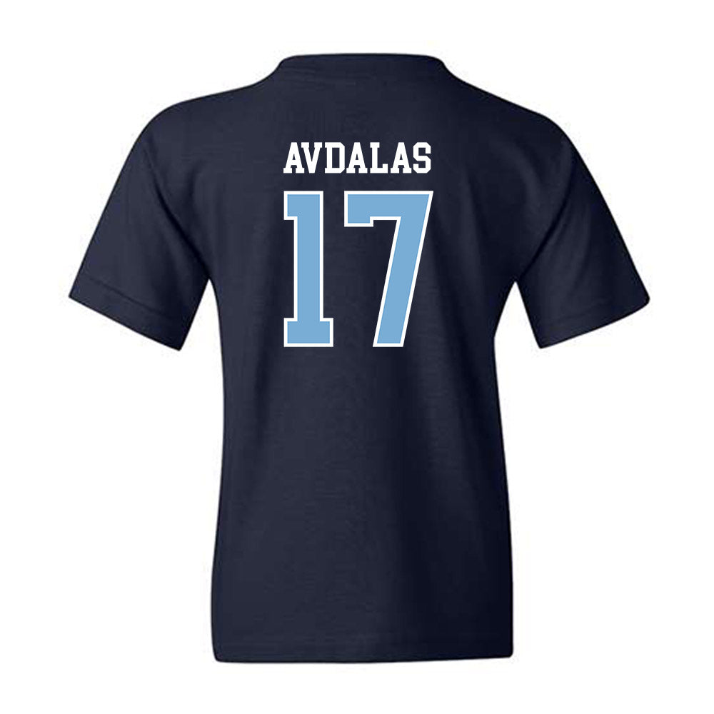 UNC - NCAA Men's Basketball : Neoklis Avdalas - Sports Shersey Youth T-Shirt-1