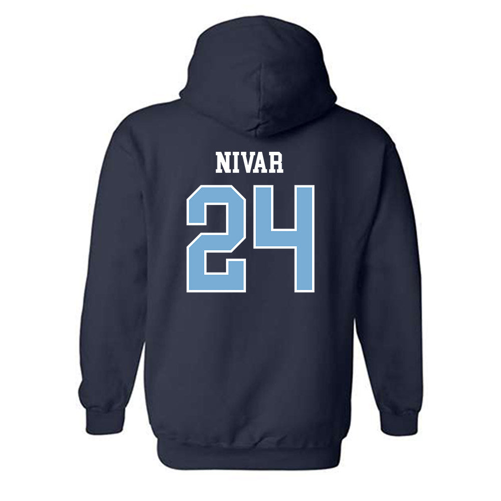 UNC - NCAA Women's Basketball : Indya Nivar - Sports Shersey Hooded Sweatshirt