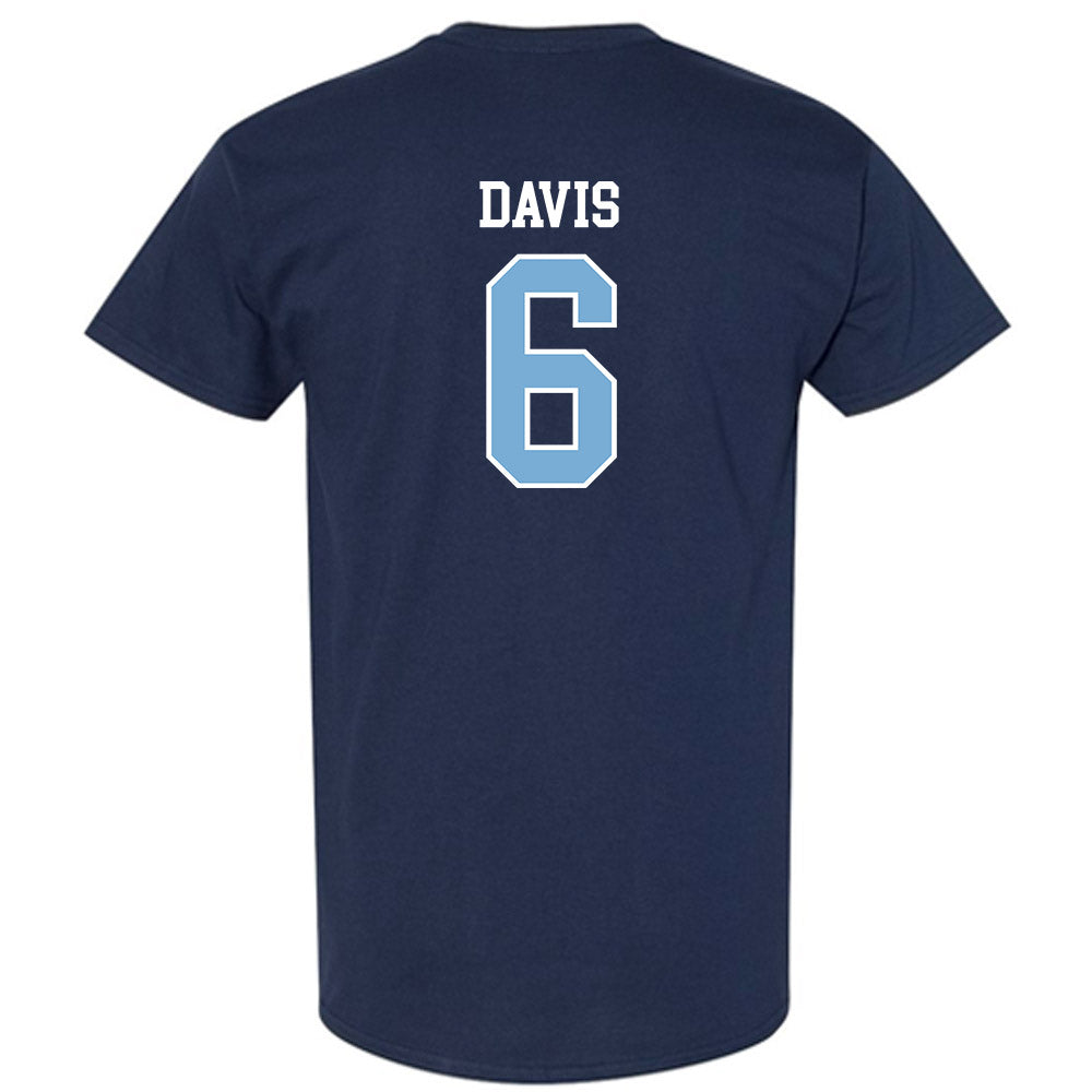 UNC - NCAA Men's Basketball : Elijah Davis - Sports Shersey T-Shirt-1