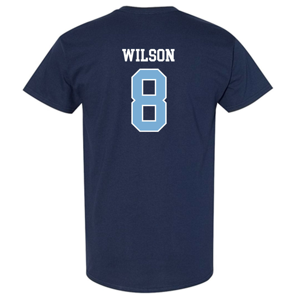 UNC - NCAA Men's Basketball : Caleb Wilson - Sports Shersey T-Shirt-1