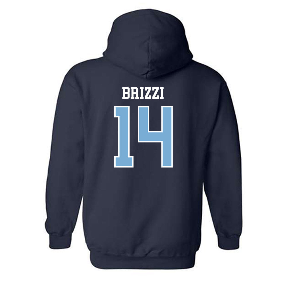 UNC - NCAA Men's Basketball : Angelo Brizzi - Sports Shersey Hooded Sweatshirt-1