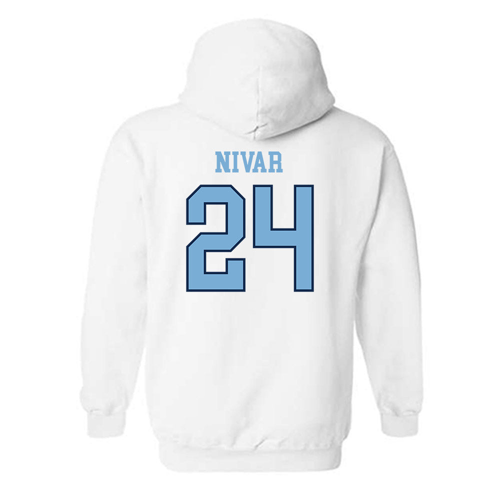 UNC - NCAA Women's Basketball : Indya Nivar - Sports Shersey Hooded Sweatshirt