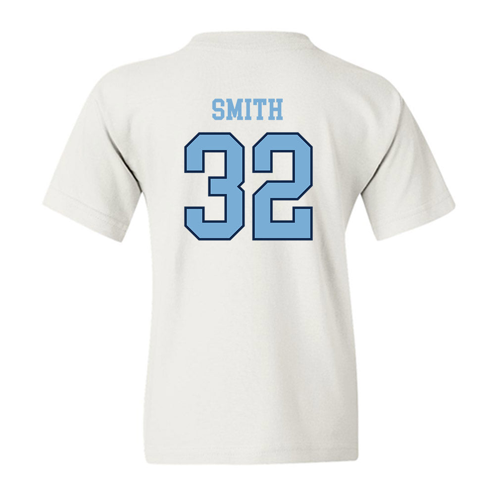 UNC - NCAA Men's Basketball : Evan Smith - Sports Shersey Youth T-Shirt-1
