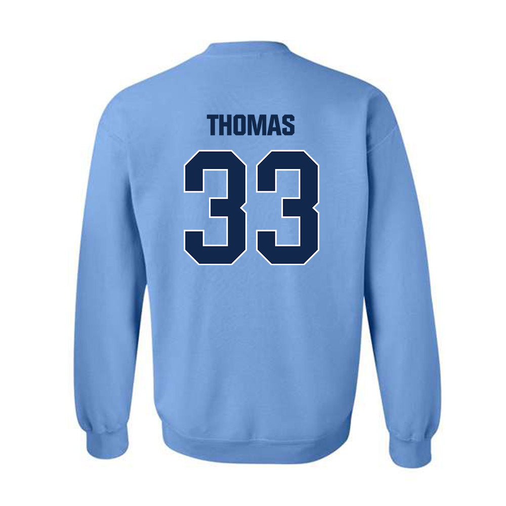 UNC - NCAA Women's Soccer : Olivia Thomas - Sports Shersey Crewneck Sweatshirt-1