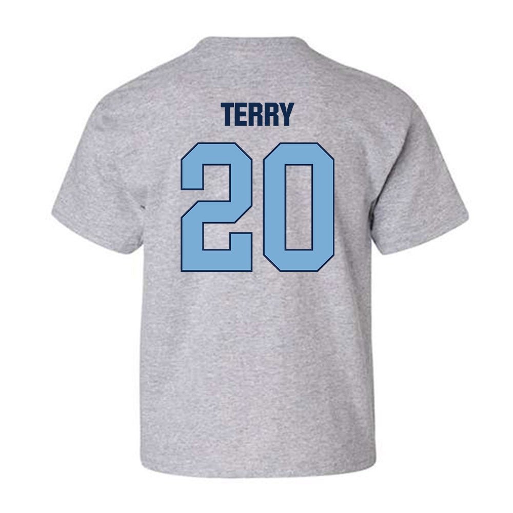 UNC - NCAA Baseball : AJ Terry - Sports Shersey Youth T-Shirt-1