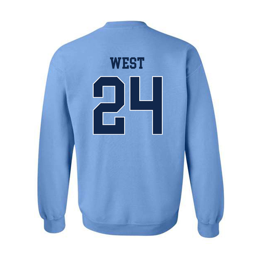 UNC - NCAA Women's Volleyball : Addison West - Sports Shersey Crewneck Sweatshirt-1