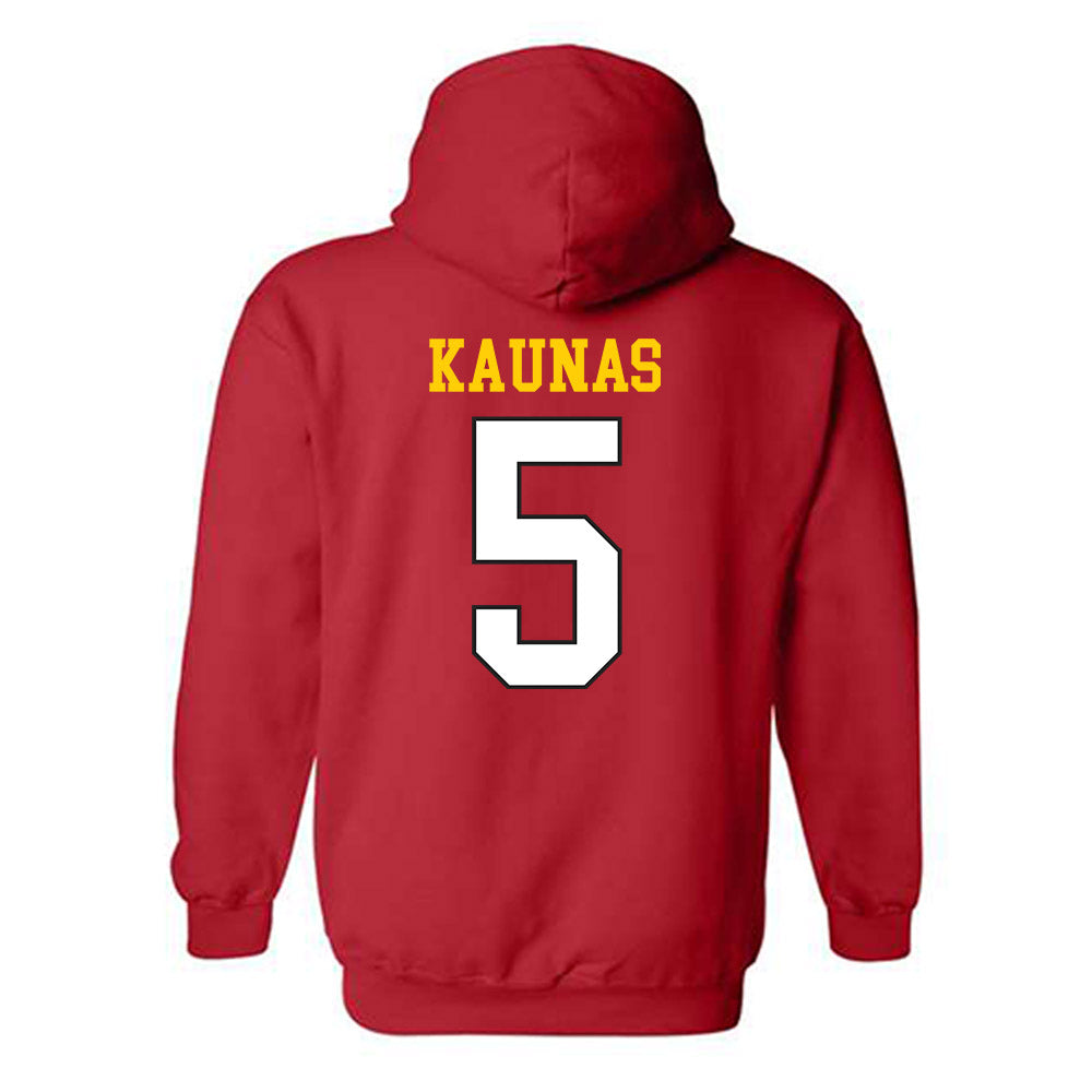 Maryland - NCAA Baseball : Ty Kaunas - Classic Shersey Hooded Sweatshirt-1