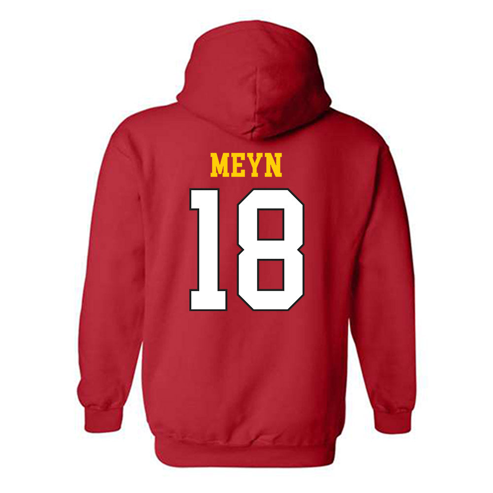 Maryland - NCAA Women's Lacrosse : Ava Meyn - Classic Shersey Hooded Sweatshirt-1