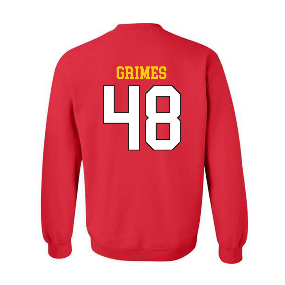 Maryland - NCAA Football : Darius Grimes - Classic Shersey Crewneck Sweatshirt-1