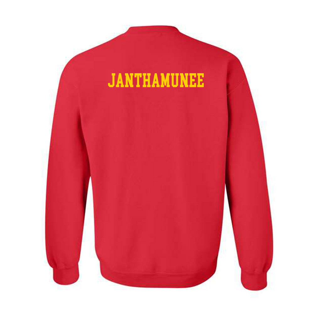 Maryland - NCAA Women's Golf : Surapa Janthamunee - Classic Shersey Crewneck Sweatshirt-1