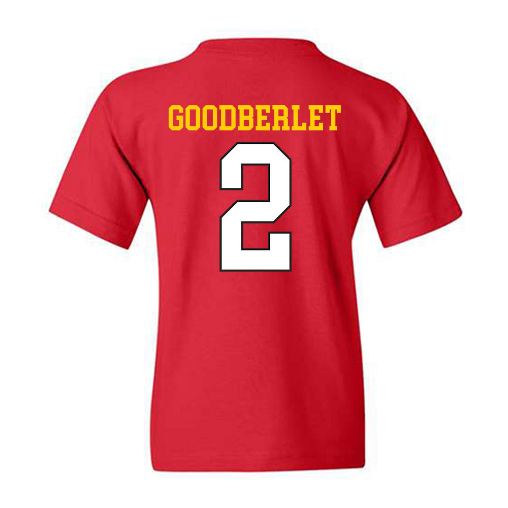 Maryland - NCAA Men's Lacrosse : Grady Goodberlet - Classic Shersey Youth T-Shirt-1
