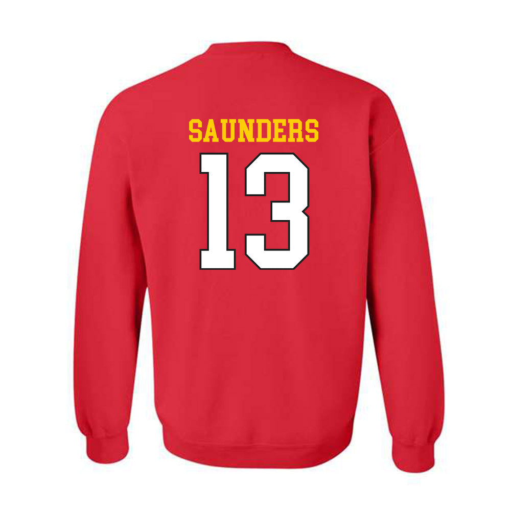 Maryland - NCAA Men's Basketball : Elijah Saunders - Classic Shersey Crewneck Sweatshirt-1
