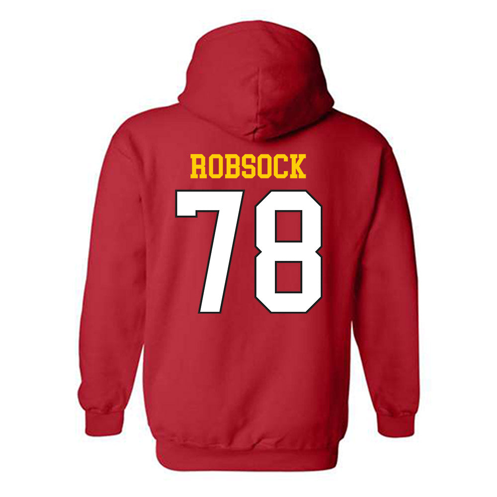 Maryland - NCAA Football : Anthony Robsock - Hooded Sweatshirt