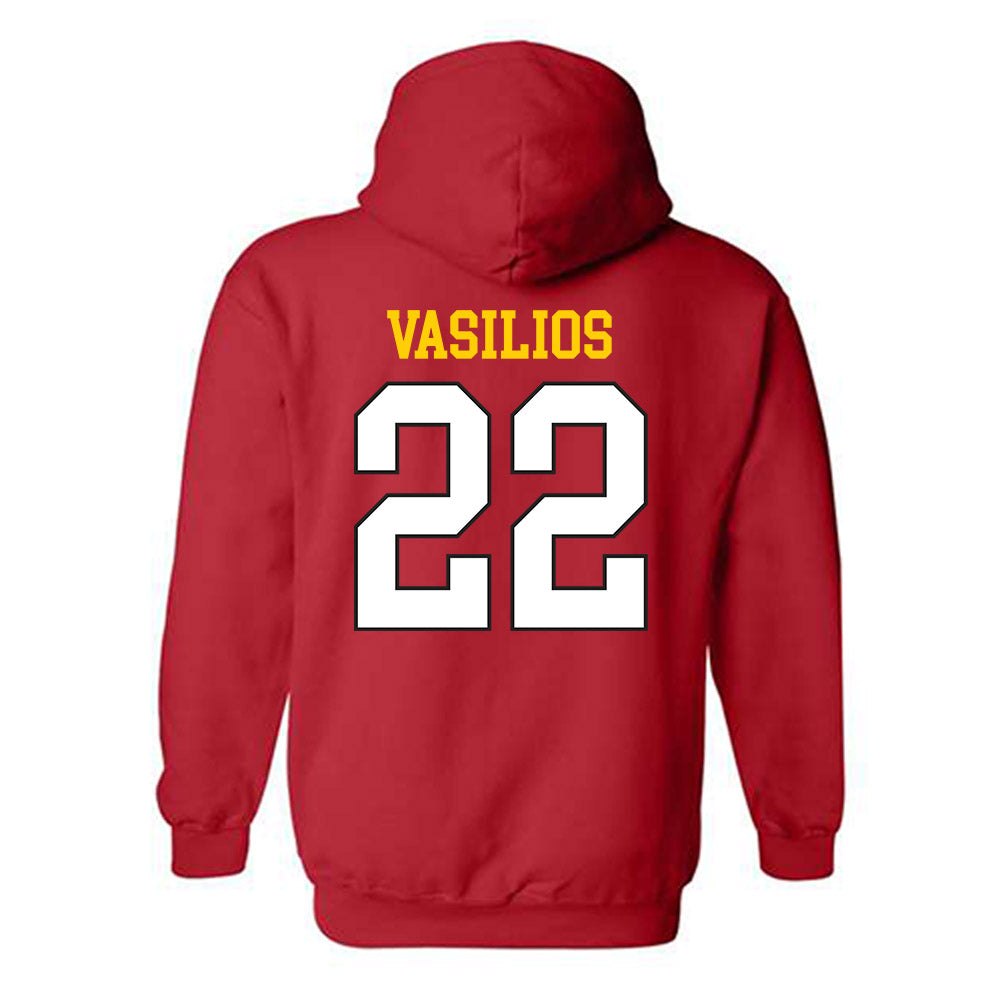 Maryland - NCAA Women's Field Hockey : Maddie Vasilios - Classic Shersey Hooded Sweatshirt-1