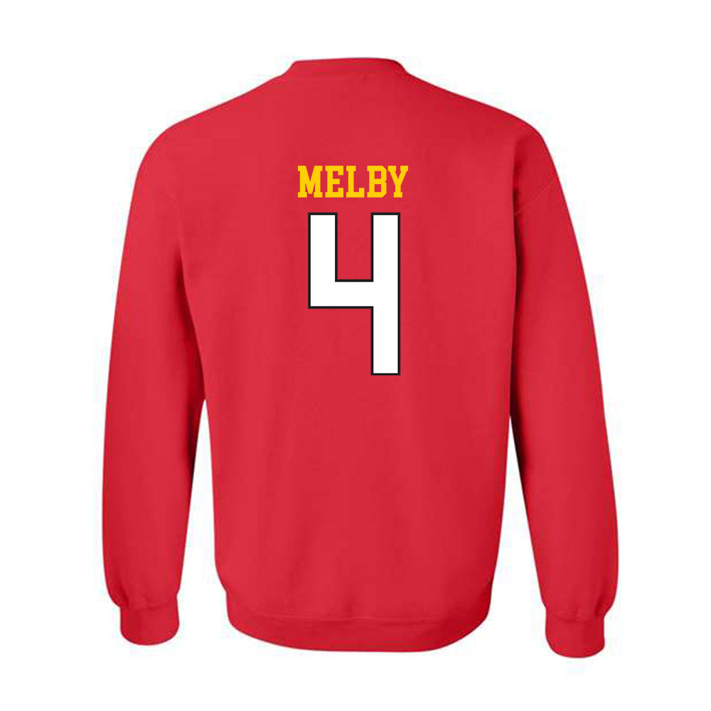 Maryland - NCAA Women's Volleyball : Haley Melby - Classic Shersey Crewneck Sweatshirt-1