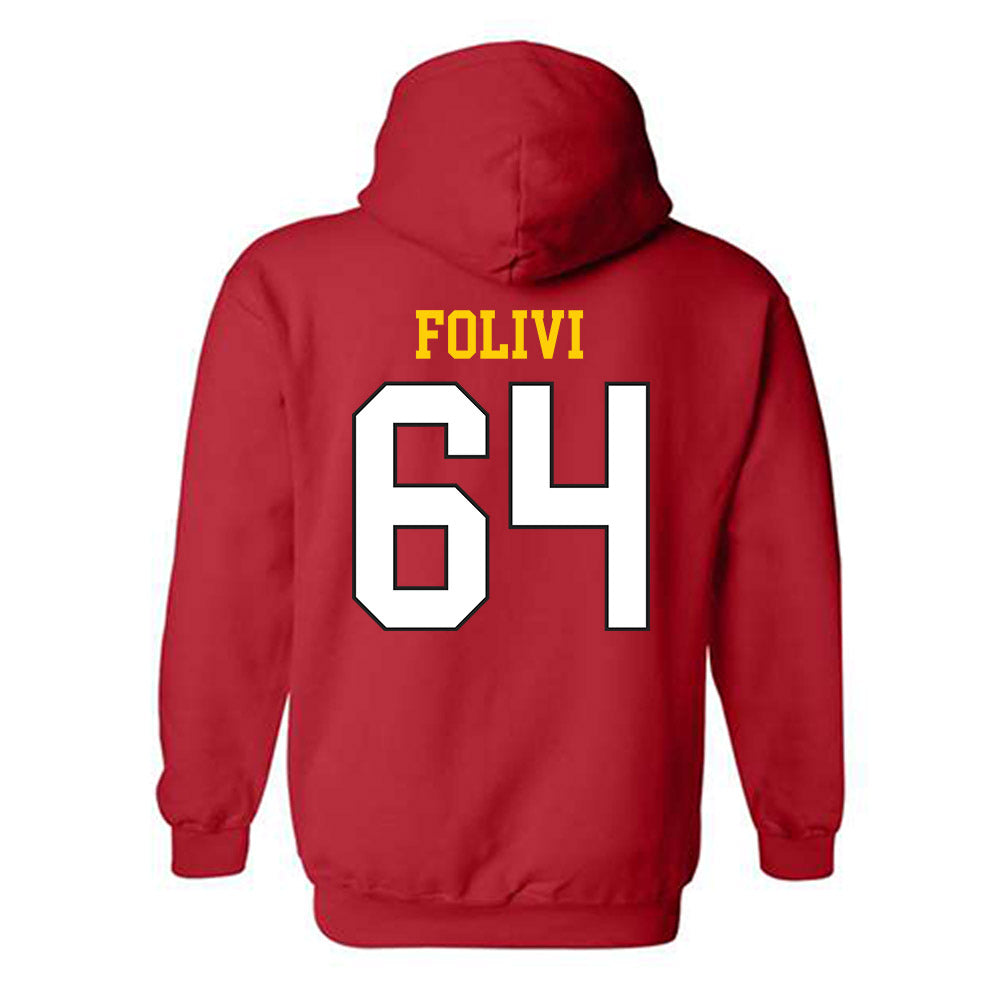 Maryland - NCAA Football : Aaron Folivi - Classic Shersey Hooded Sweatshirt