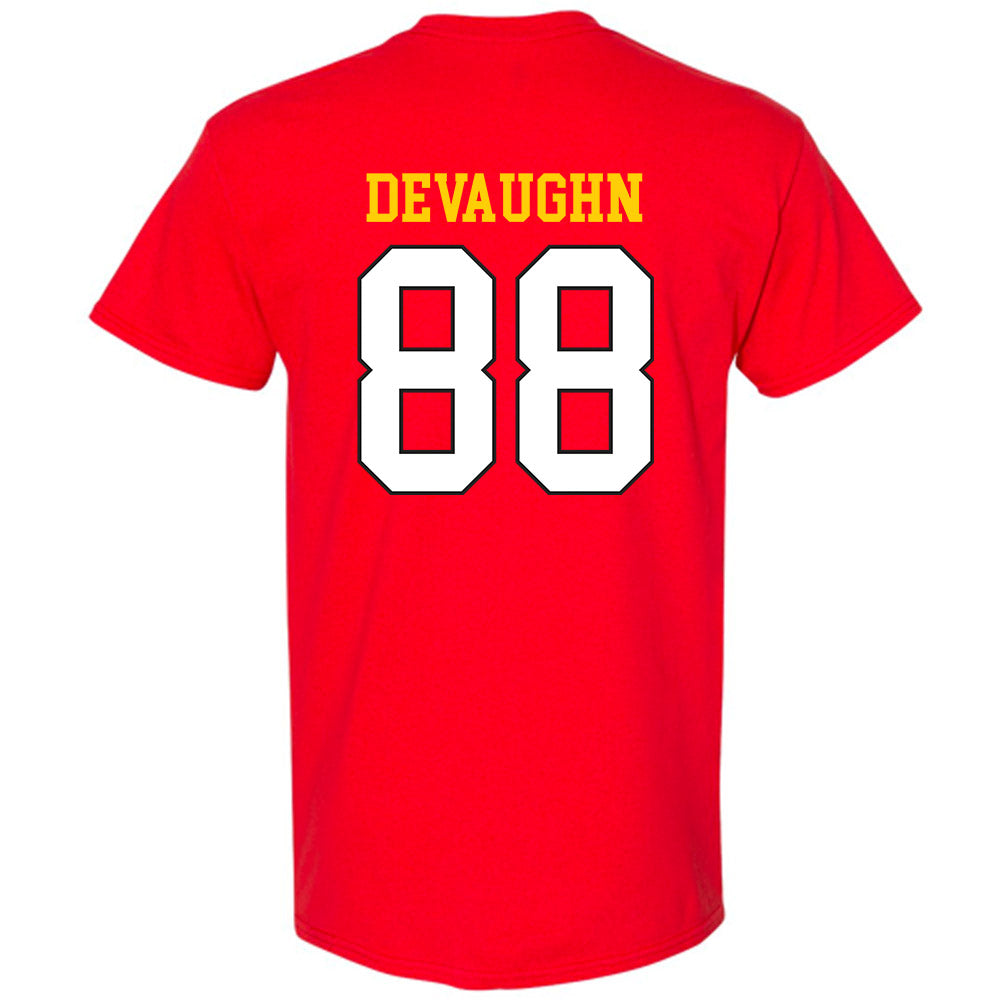 Maryland - NCAA Football : Justin DeVaughn - Classic Shersey T-Shirt-1