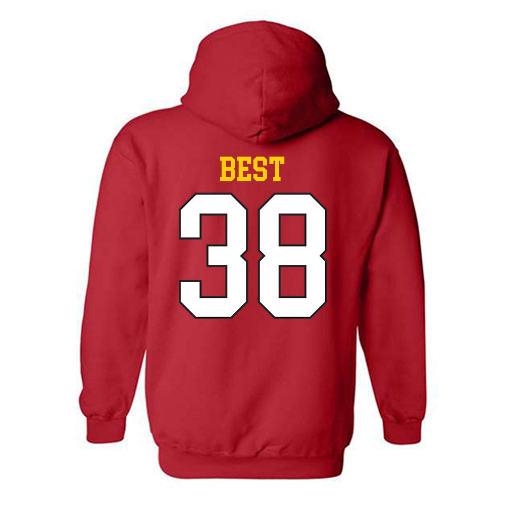Maryland - NCAA Football : Taylor Best - Classic Shersey Hooded Sweatshirt