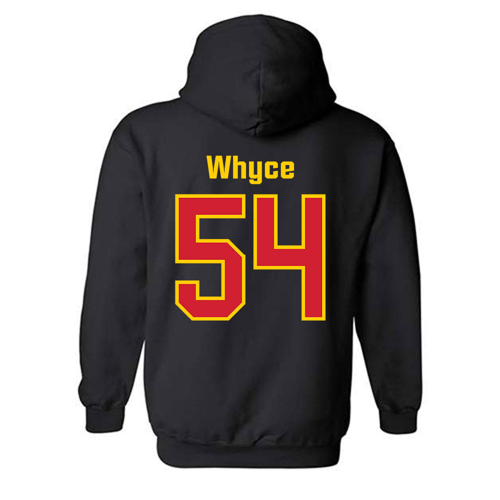 Maryland - NCAA Football : JaMarcus Whyce - Classic Shersey Hooded Sweatshirt-1