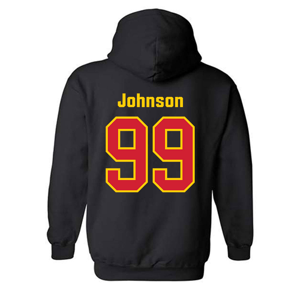 Maryland - undefined : Lavon Johnson - Classic Shersey Hooded Sweatshirt-1