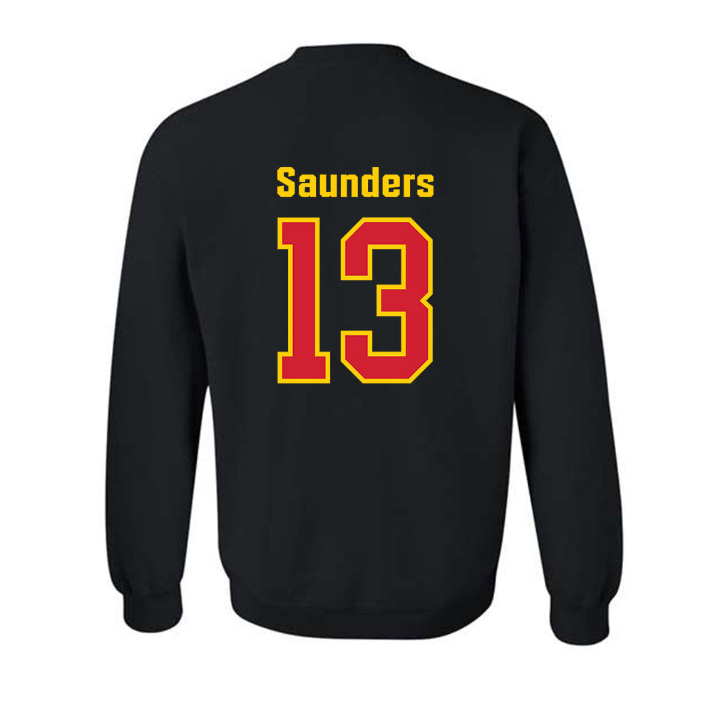 Maryland - NCAA Men's Basketball : Elijah Saunders - Classic Shersey Crewneck Sweatshirt-1