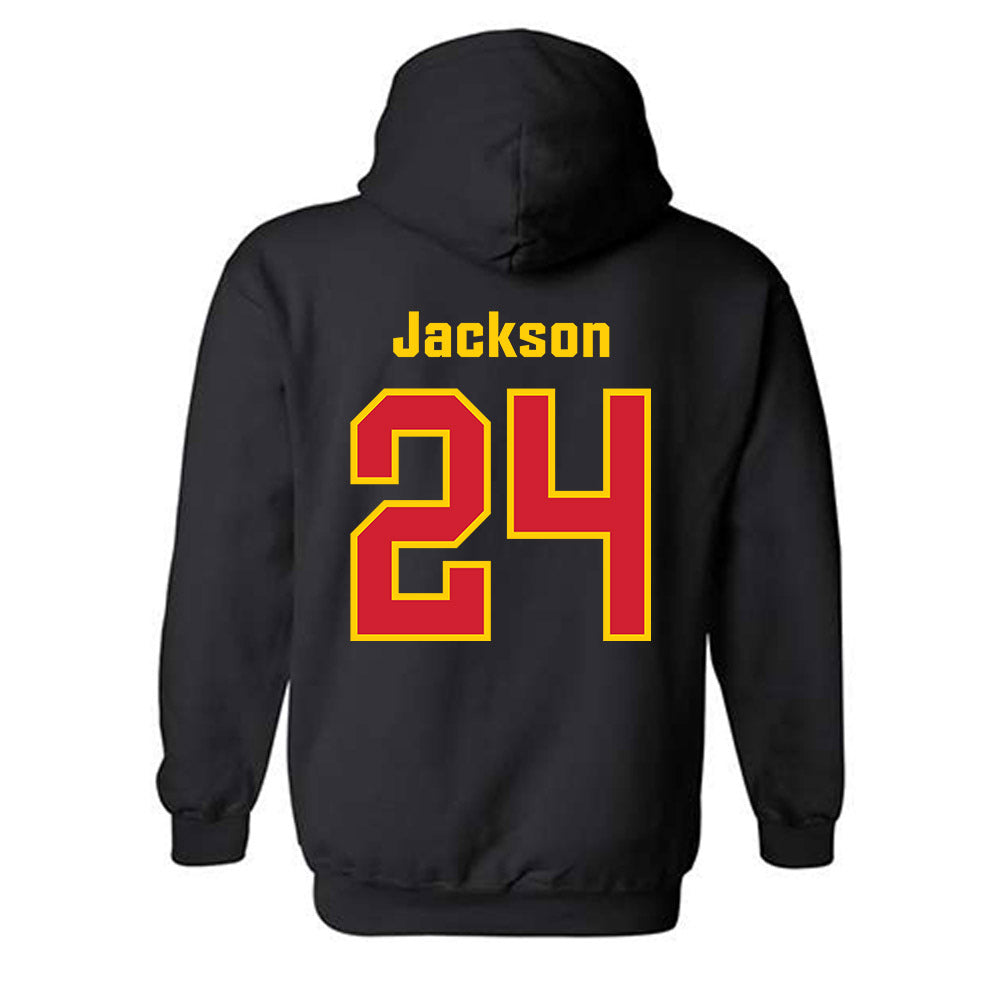 Maryland - NCAA Football : Amari Jackson - Classic Shersey Hooded Sweatshirt-1