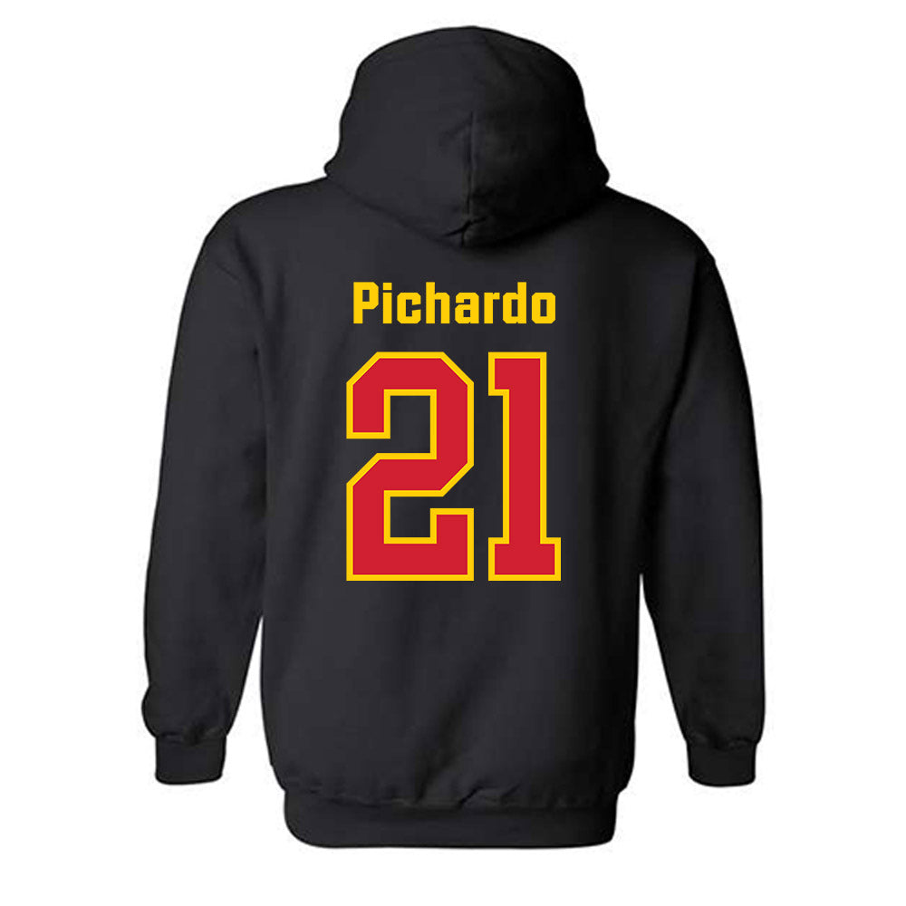 Maryland - NCAA Baseball : Franklin Pichardo - Classic Shersey Hooded Sweatshirt-1
