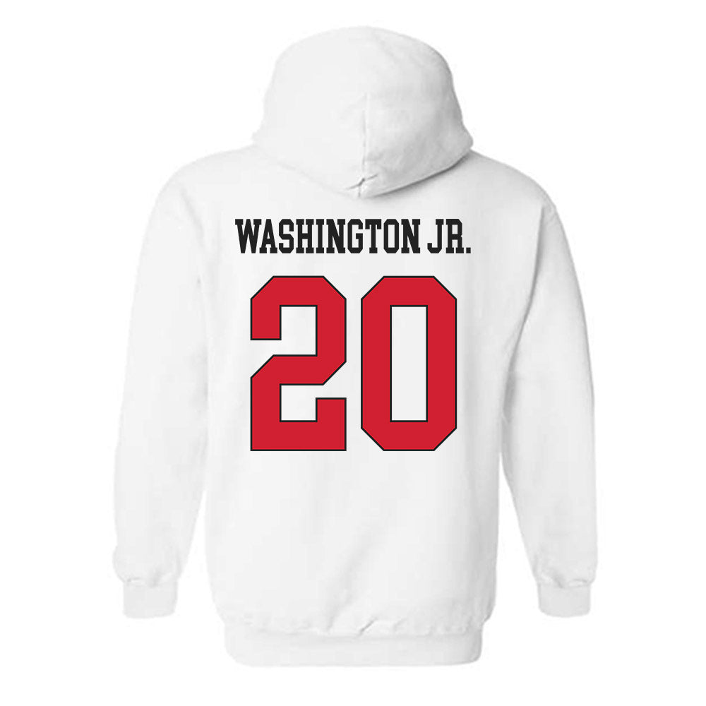 Maryland - NCAA Football : Ontario Washington Jr. - Classic Shersey Hooded Sweatshirt-1