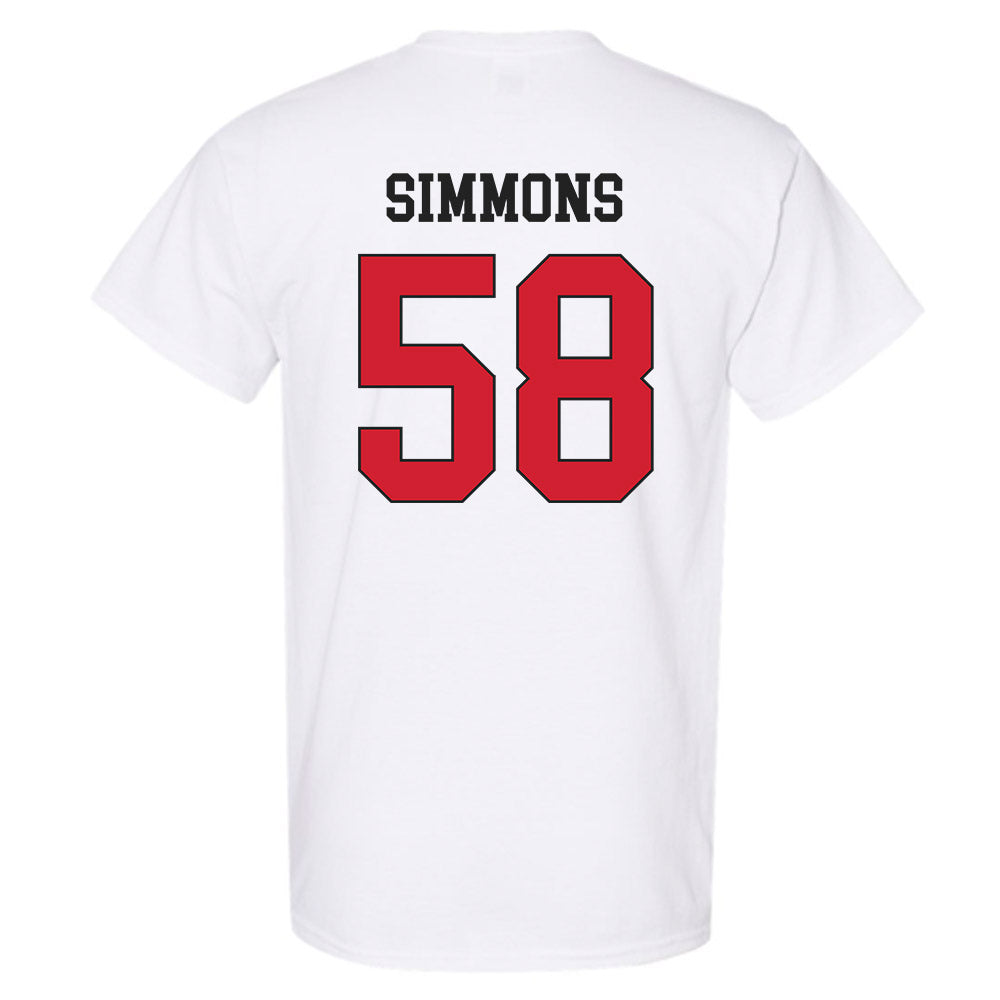 Maryland - NCAA Football : Joshua Simmons - Classic Shersey T-Shirt-1